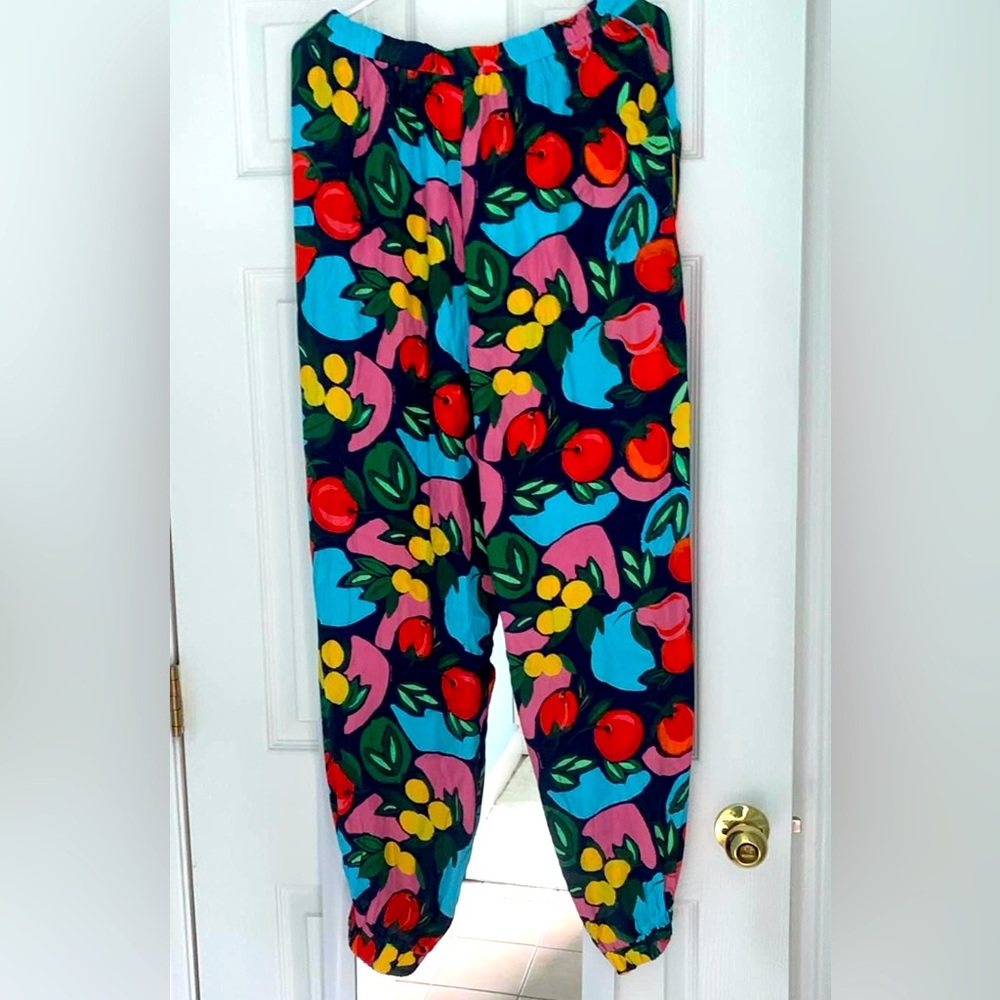 Farm Rio fruit print pants large